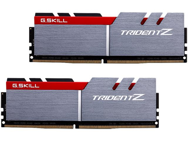 G.Skill Trident Z 16 GB (2 x 8 GB) DDR4 4266 MHz, CL19 - minne, Gr&aring;/R&ouml;d