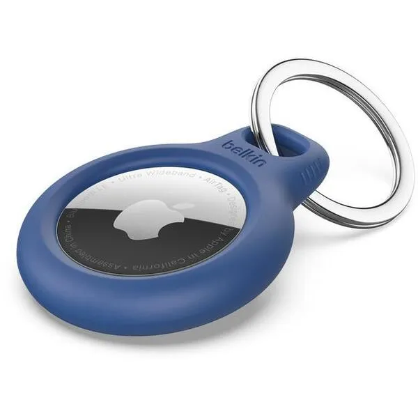 Belkin Secure Holder, AirTag - keychain, Blue