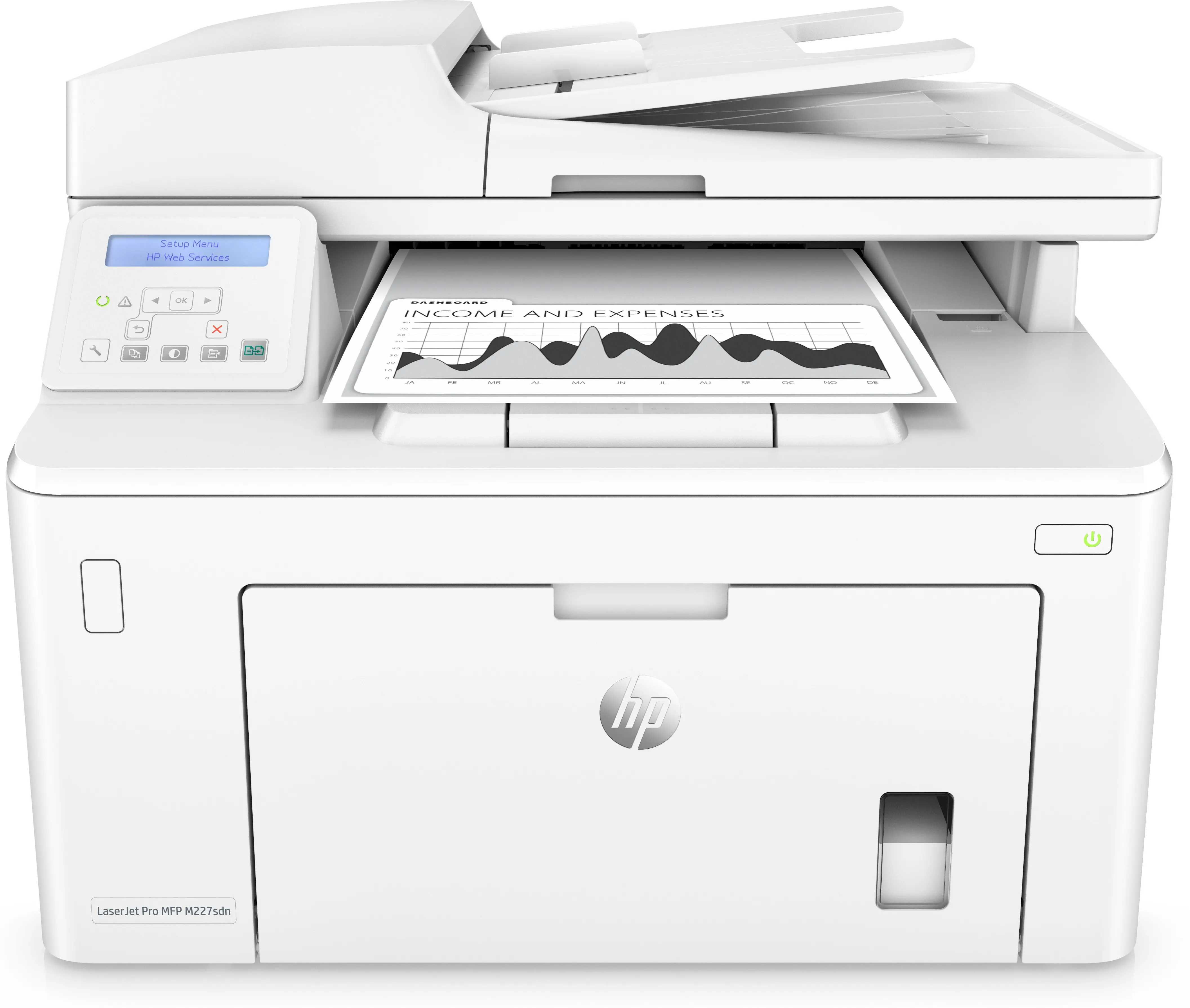 HP LaserJet Pro M227sdn Duplex, LAN, A4 -mustavalkolasertulostin