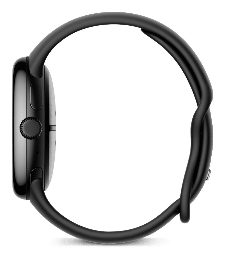Google Pixel Watch 3 (45mm) WiFi -älykello, obsidian
