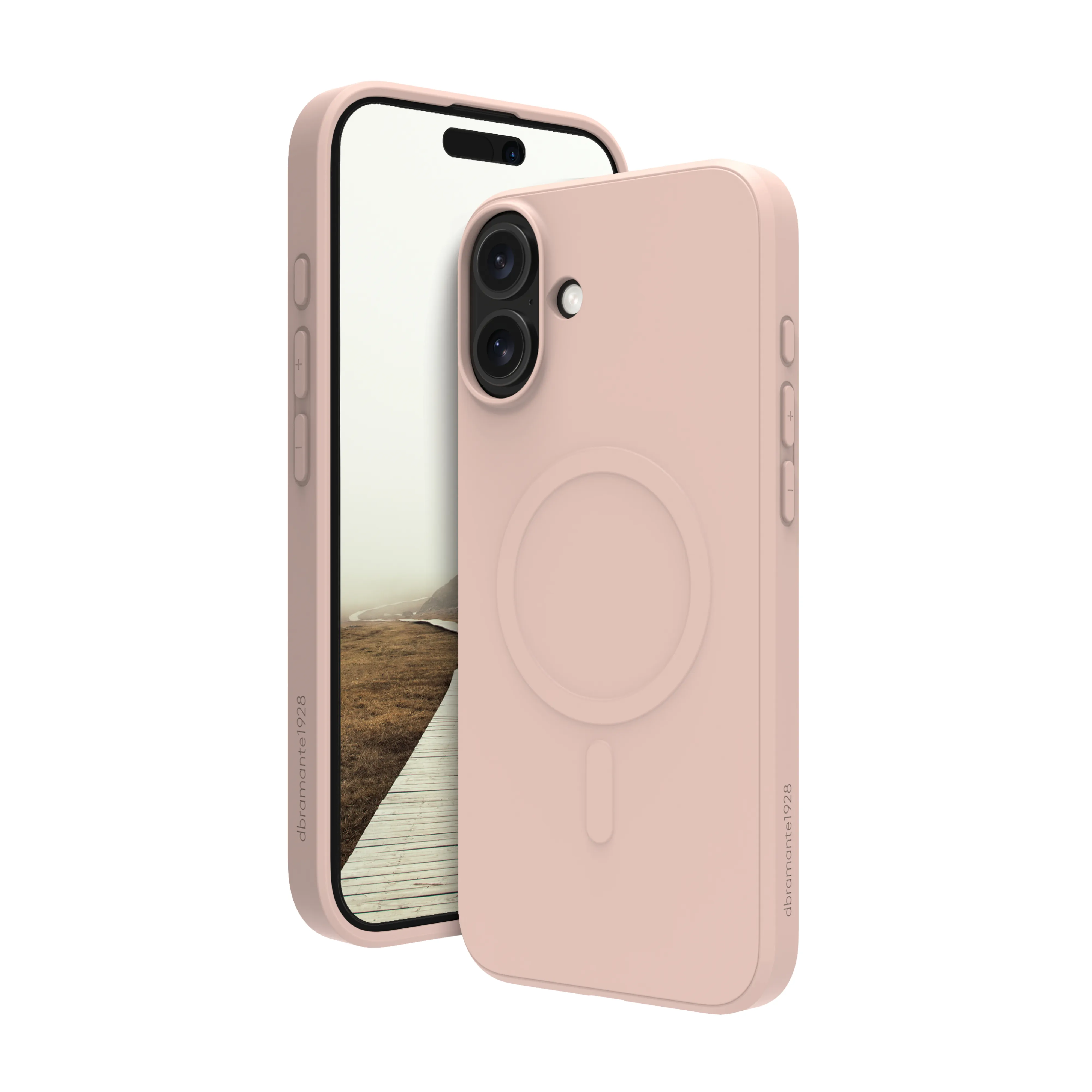 Dbramante1928 Greenland Pro MagSafe, iPhone 16 Plus - Case, Pink Sand