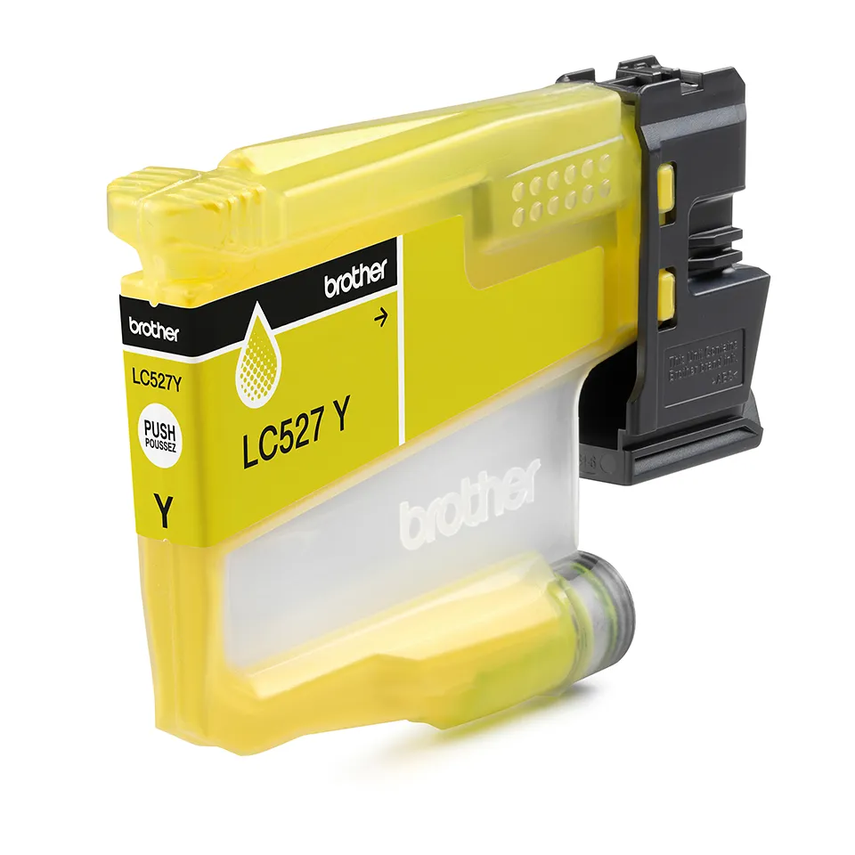 Brother LC527Y -mustekasetti, keltainen