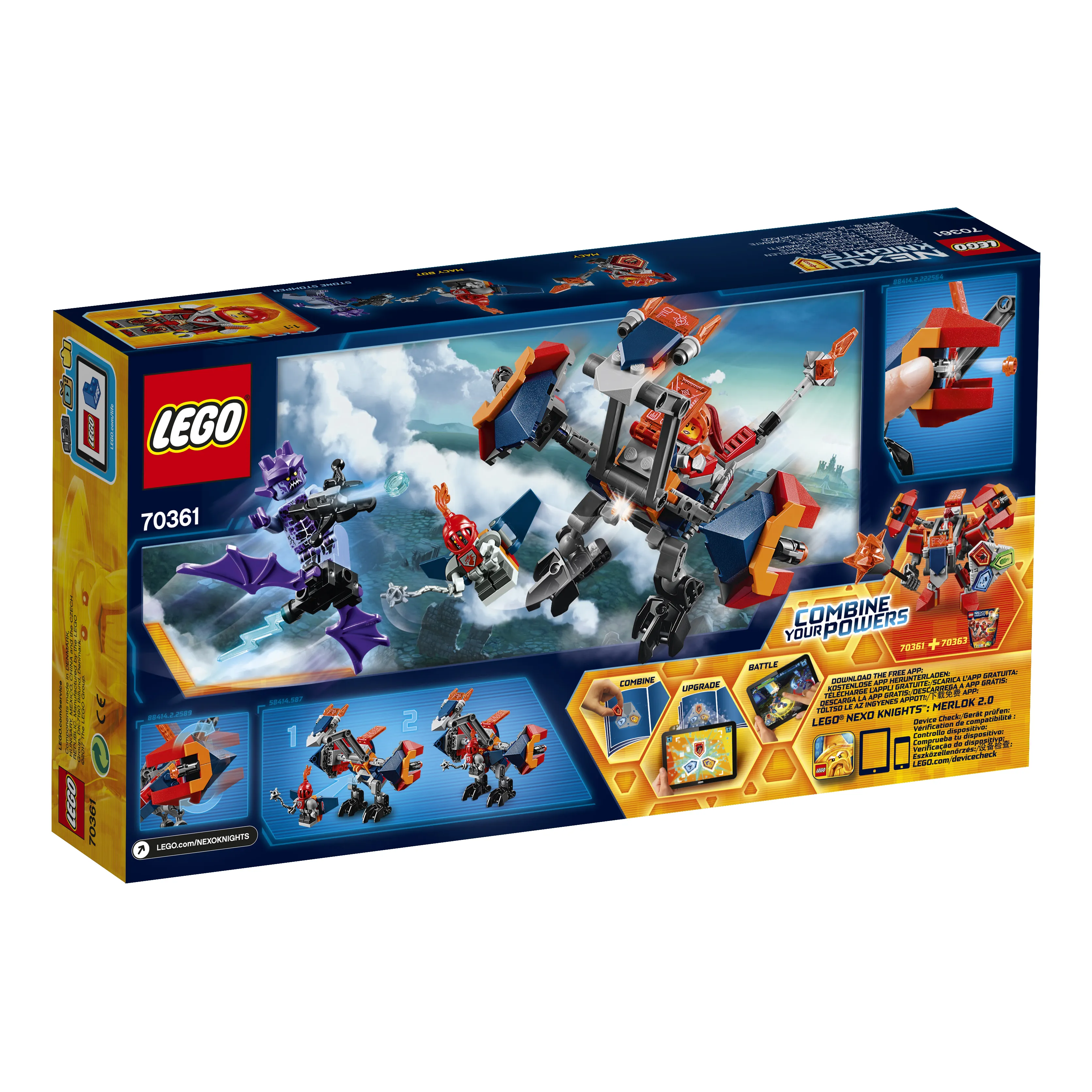 Lego Nexo Knights - Macy's Bot Drop Dragon