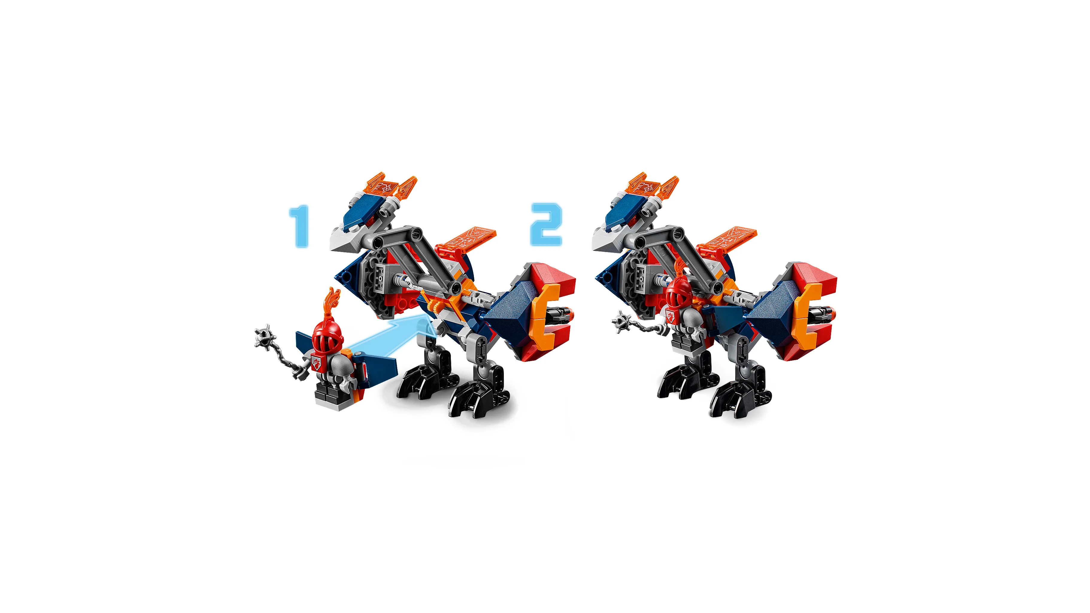 Lego Nexo Knights - Macy's Bot Drop Dragon