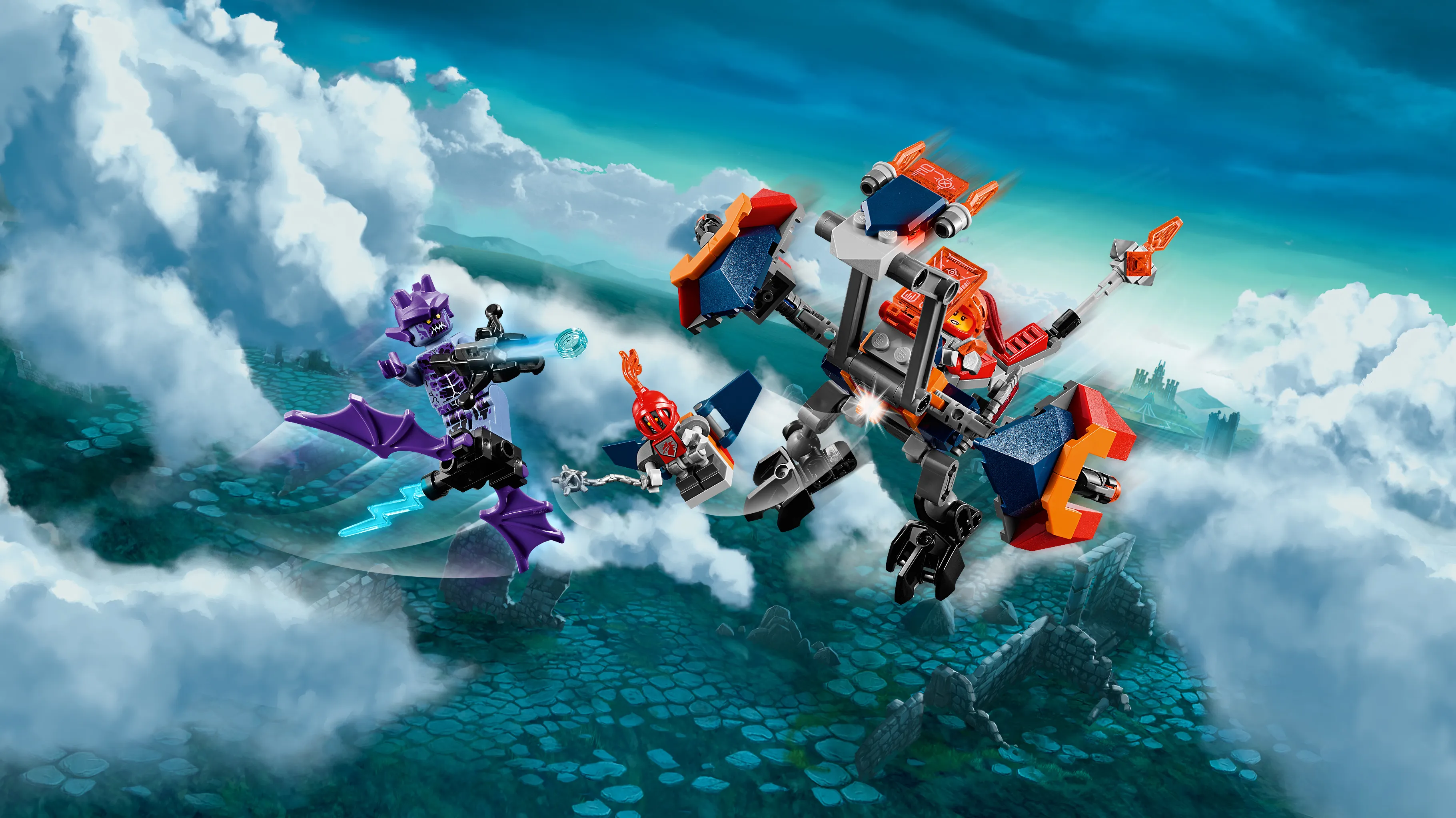 Lego Nexo Knights - Macy's Bot Drop Dragon