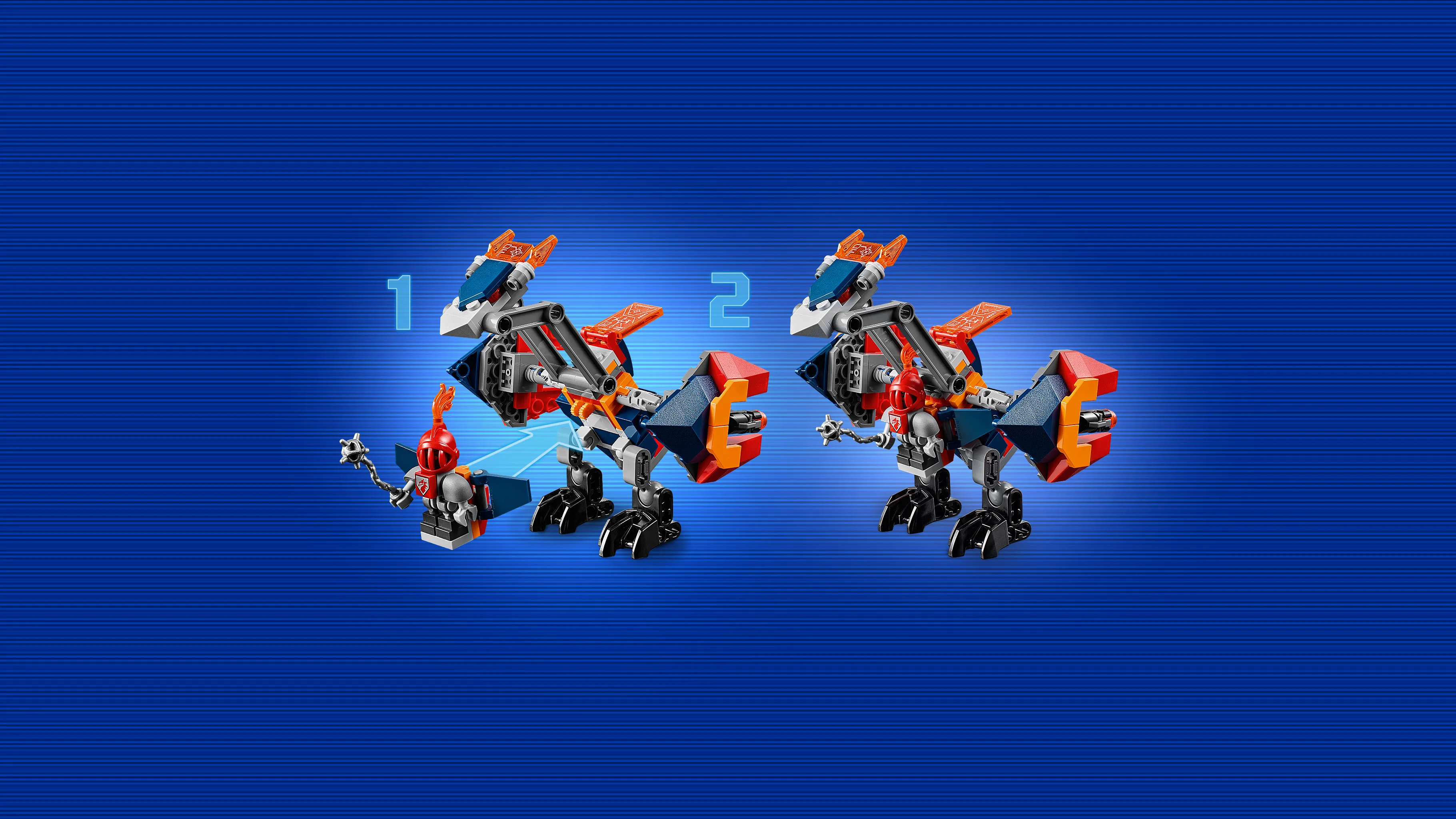 Lego Nexo Knights - Macy's Bot Drop Dragon