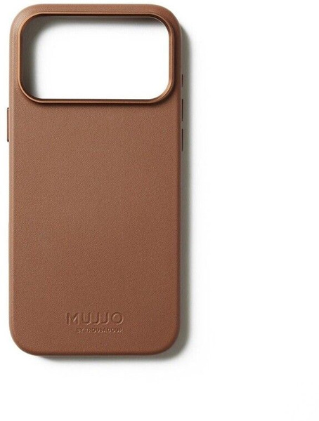Mujjo MagSafe Wallet Case for iPhone 17 Pro Max, Tan