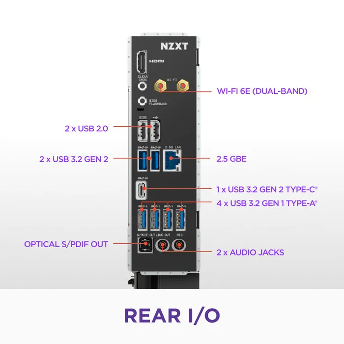 NZXT N7 B850 ATX - motherboard, Black