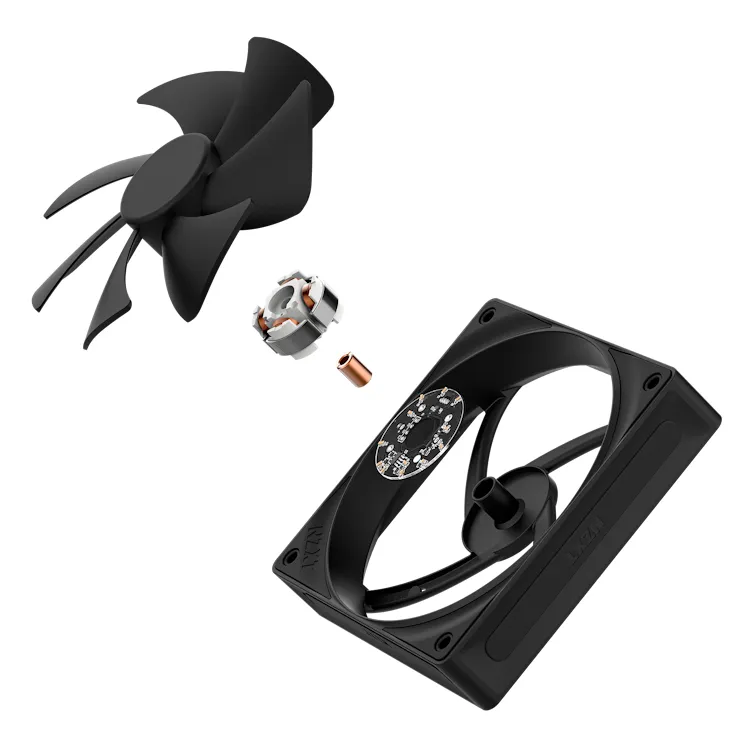 NZXT F120P V2 Static Pressure Fan Black