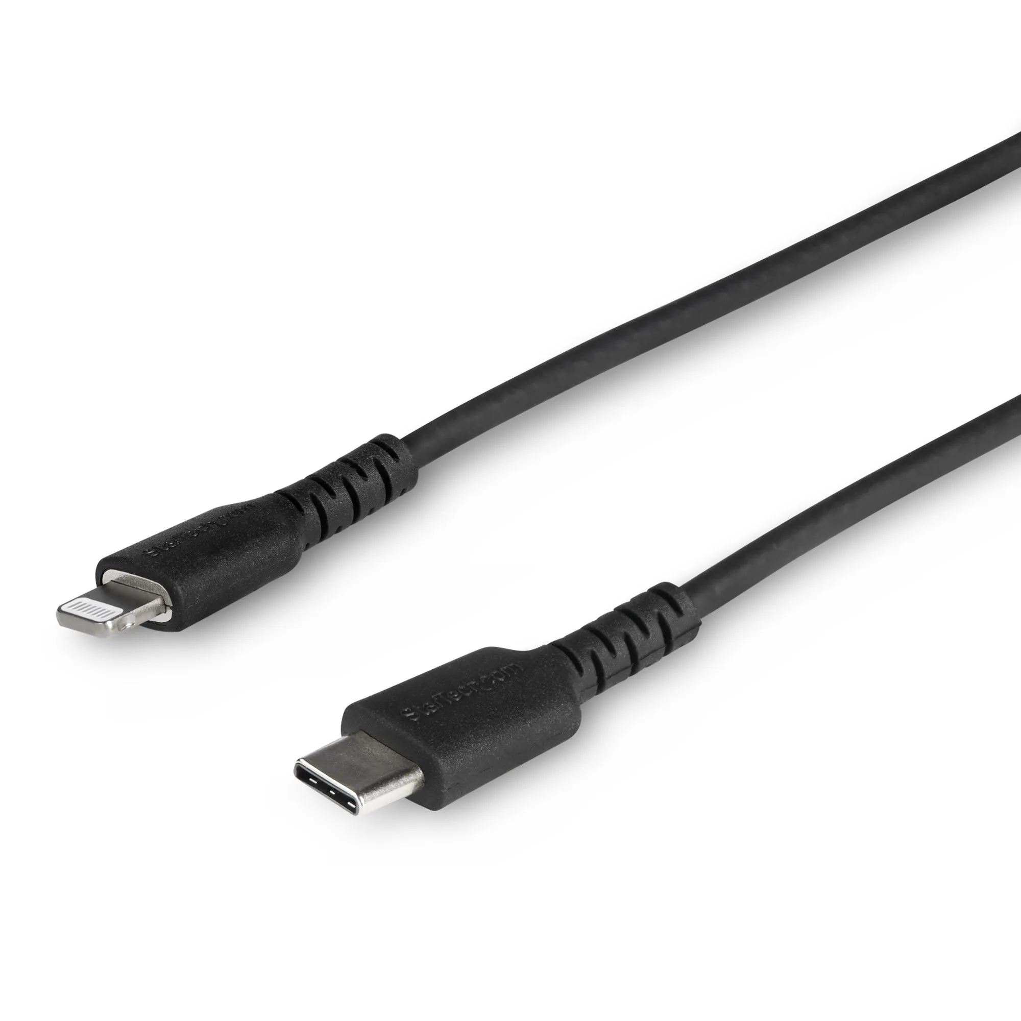 Startech Durable USB-C - Lightning - cable, 1 m, Black