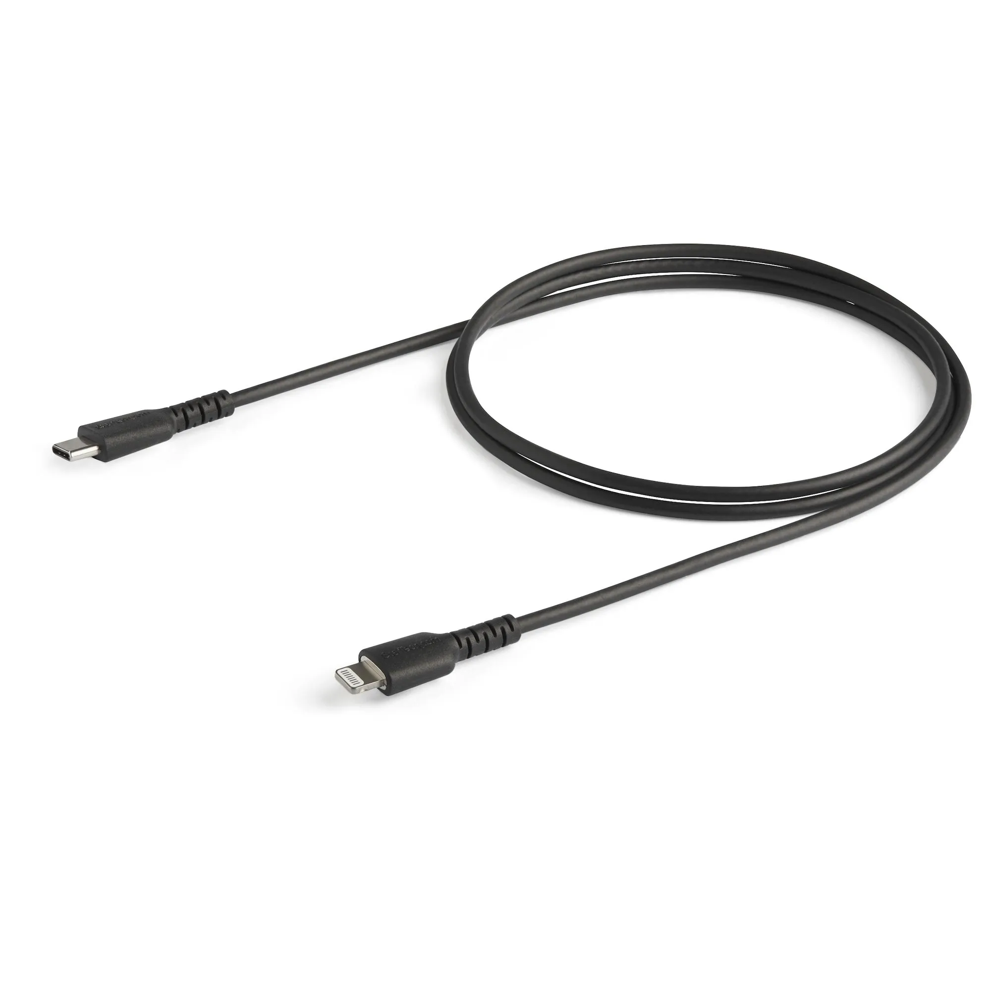 Startech Durable USB-C - Lightning - cable, 1 m, Black