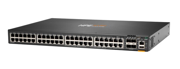 HPE Aruba Networking CX 6300F - Managed Layer 3 switch, 48 ports, PoE+, 4x SFP56