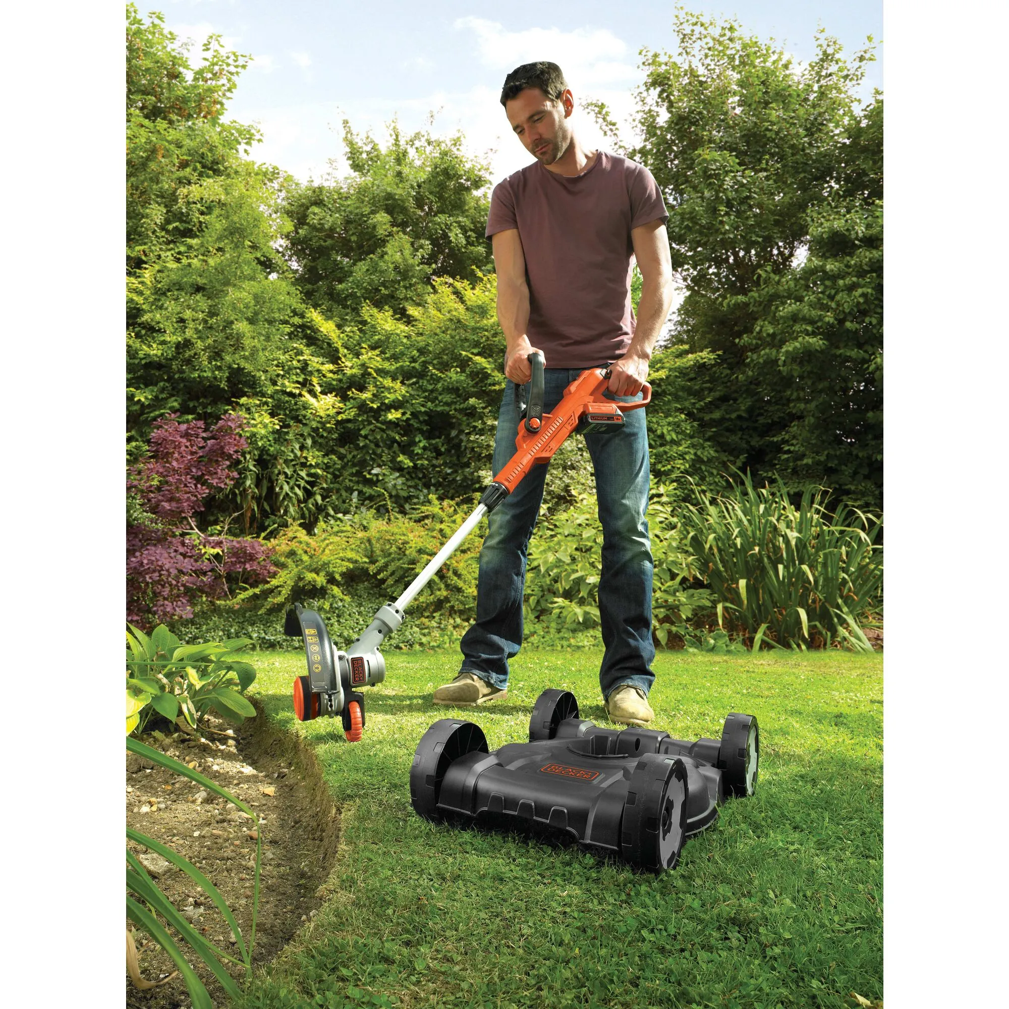 Black&amp;Decker STC1820CM-QW - batteridriven gr&auml;strimmer