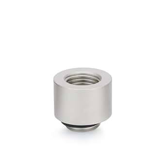 Thermal Grizzly DeltaMate Extender MF14, Extender Fitting, 14 mm, Matt Nickel
