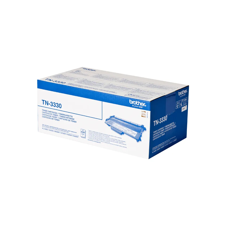 Brother TN-3330 XL lasertoner, svart