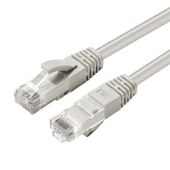 MicroConnect Cat5e U/UTP -verkkokaapeli, 3 m, Harmaa