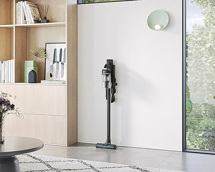 Samsung Jet 85 Complete 0.8 L 510 W Stick vacuum cleaner, Black, Blue