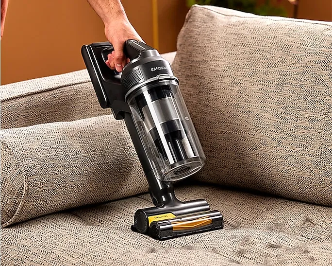 Samsung Jet 85 Complete 0.8 L 510 W Stick vacuum cleaner, Black, Blue