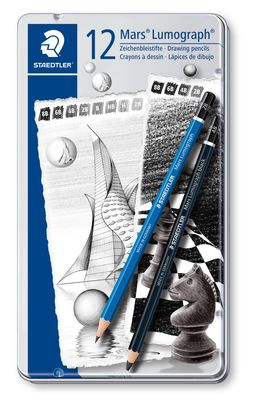 Pencil Mars Lumograph ass (8+4)