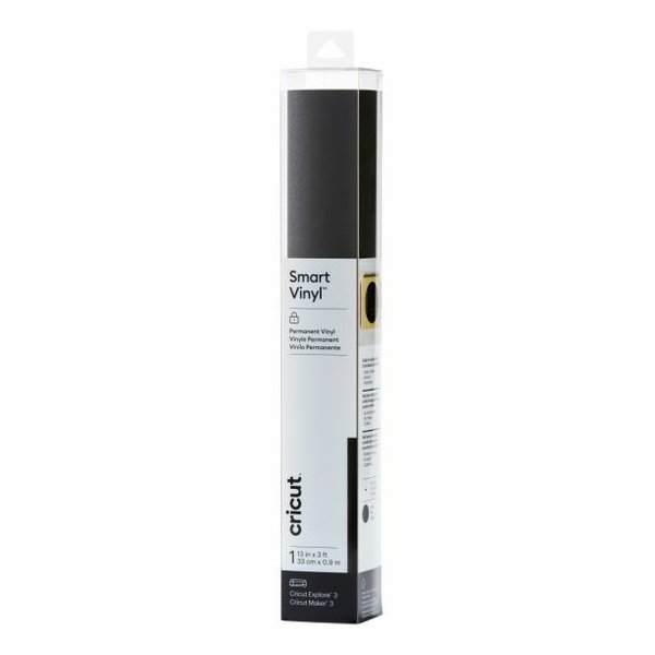 Cricut Smart Vinyl Permanent 33x91cm 1 sheet (Shimmer Black)