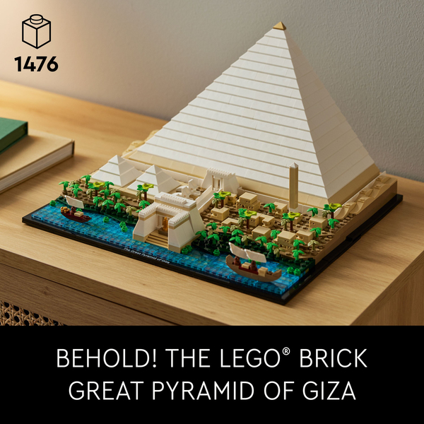 Lego Architecture Pyramid of Cheops 21058