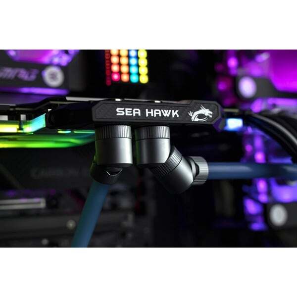 EKWB Quantum Torque Rotary 45 &deg; SaTitanium - 3831109823910