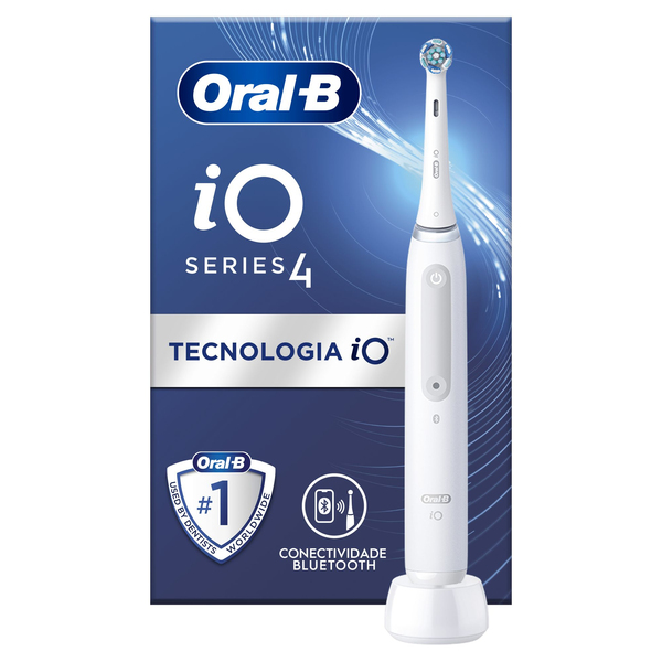 Oral-B iO4 -s&auml;hk&ouml;hammasharja, valkoinen