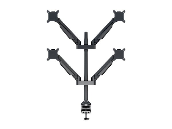 Multibrackets Gas Lift Arm Quad - monitor arm, black, 15&quot;-32&quot;, 10Kg