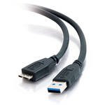 Cables To Go USB-A &ndash; Micro-USB B 3.1 Gen 1 - cable, 3m, Black