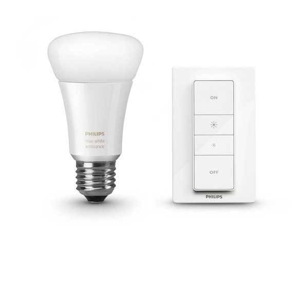 PHILIPS HUE WHITE AMBIANCE E27 + SWITCH