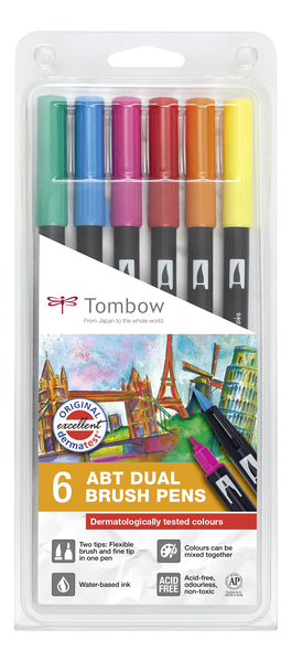 Tombow ABT Dual Brush 6P-3 Tattoos (6)