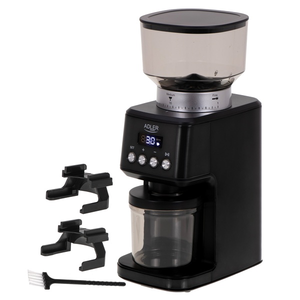 Adler AD 4300 espressokvarn 300 g, svart
