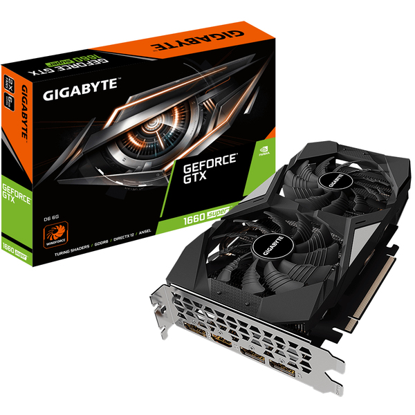 Gigabyte GeForce GTX 1660 SUPER D6 Rev1 6GB - Graphics card