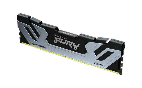 Kingston FURY 24GB 8800MT/s DDR5 CL42 CUDIMM FURY Renegade Silver 24 Gt (1 x 24 GB) DDR5 8800 MT/s, CL42 -muisti
