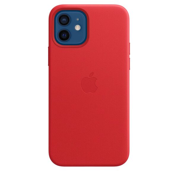 Apple iPhone 12 / 12 Pro, MagSafe - l&auml;derskal, (PRODUCT)RED