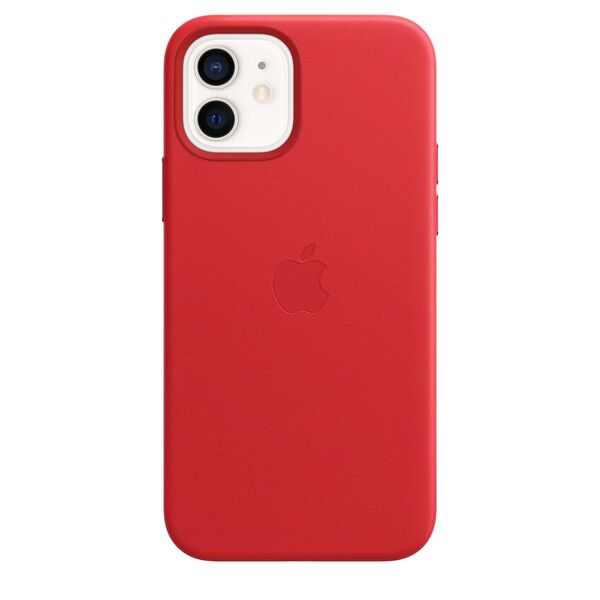 Apple iPhone 12 / 12 Pro, MagSafe - l&auml;derskal, (PRODUCT)RED