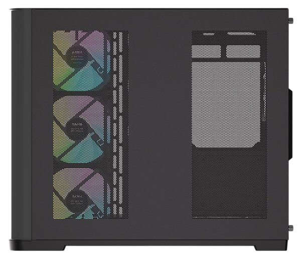 SAMA V60 Midi-Tower Case with window, Black