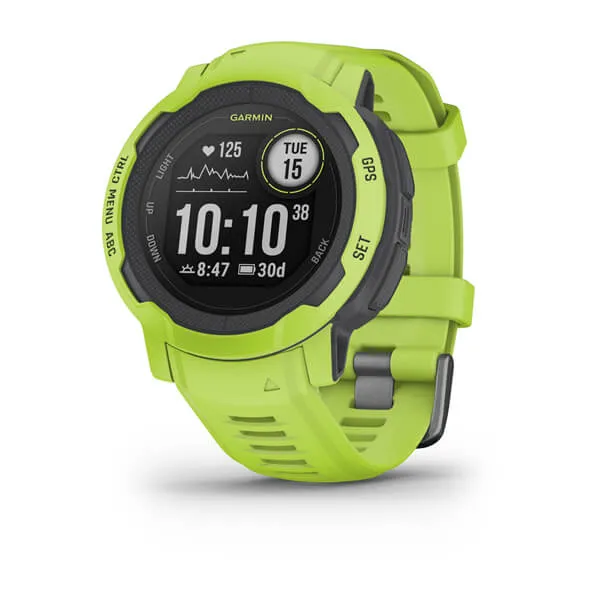 Garmin Instinct 2 -urheilukello, Electric Lime