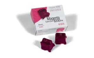 GENUINE XEROX 2 MAGENTA COLORSTIX 8200 INK STICKS
