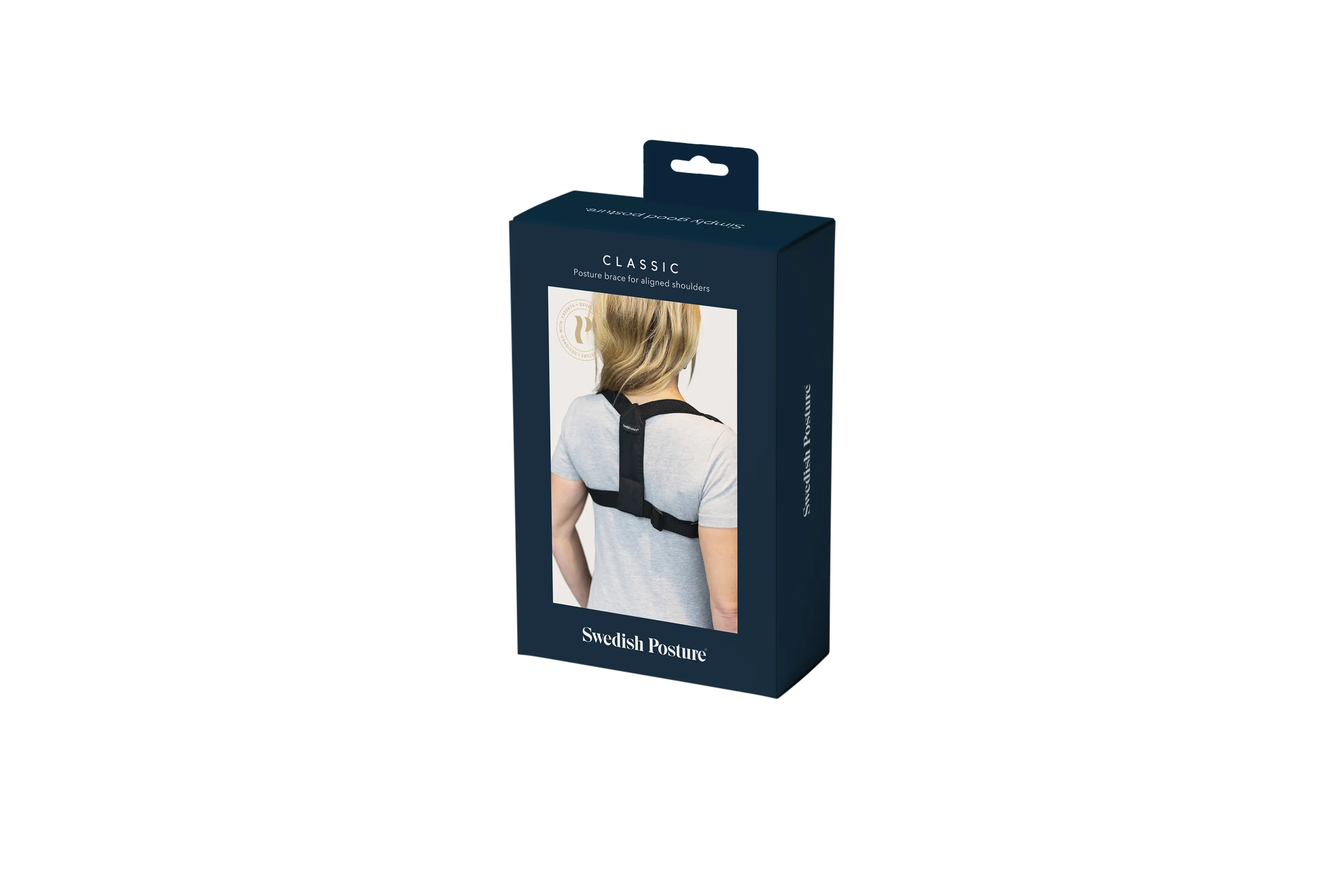 SWEDISH POSTURE Shoulder Brace Classic XS Black