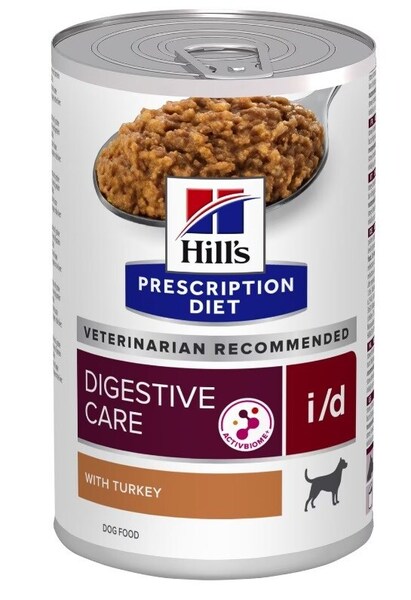 Hill's Prescription Diet i/d Digestive Care Turkey, Wet food for dogs, Adult, 360g