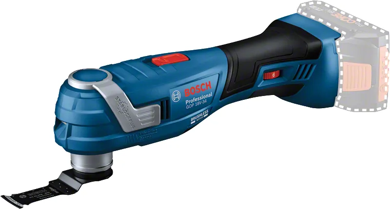 Bosch Professional GOP 18V-34 Brushless Cordless Multi-Cutter Solo with L-BOXX