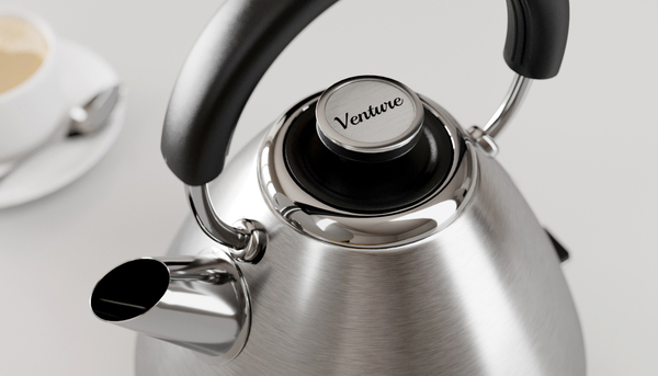 MORPHY RICHARDS Kettle Venture Pyramid Brushed