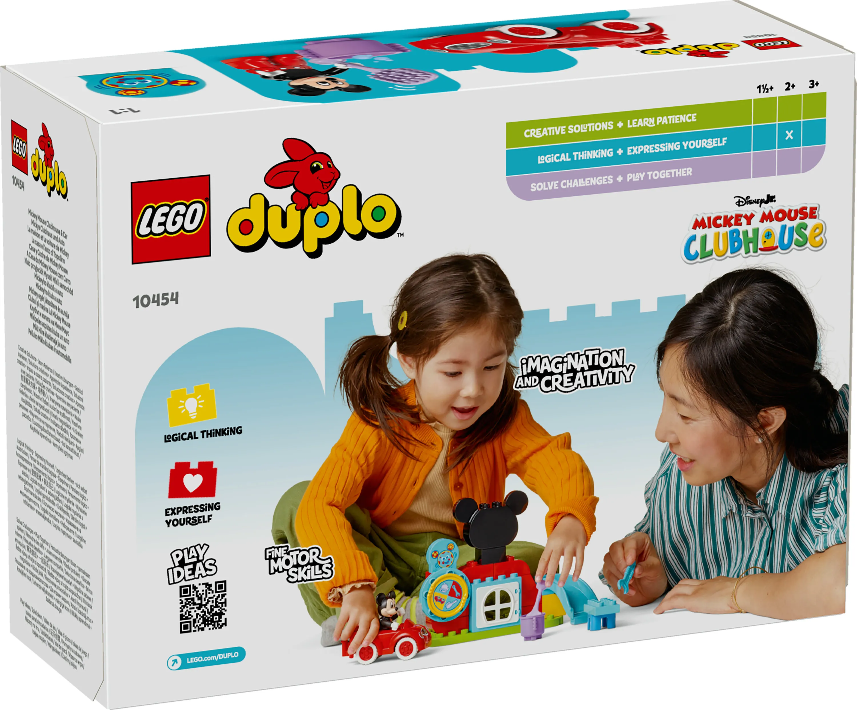 LEGO DUPLO Mikki Hiiren kerhotalo ja auto 10454
