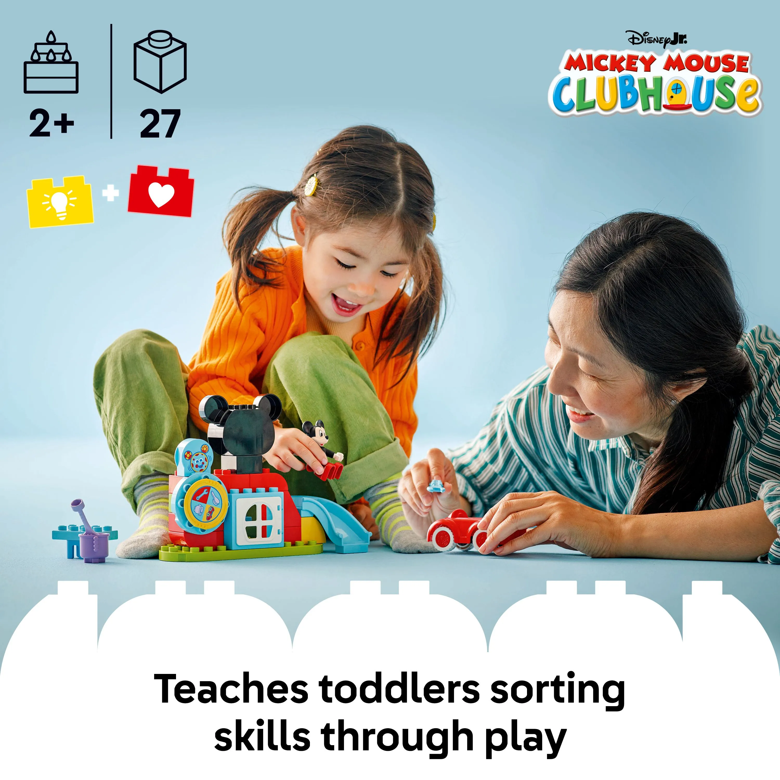 LEGO DUPLO Mikki Hiiren kerhotalo ja auto 10454