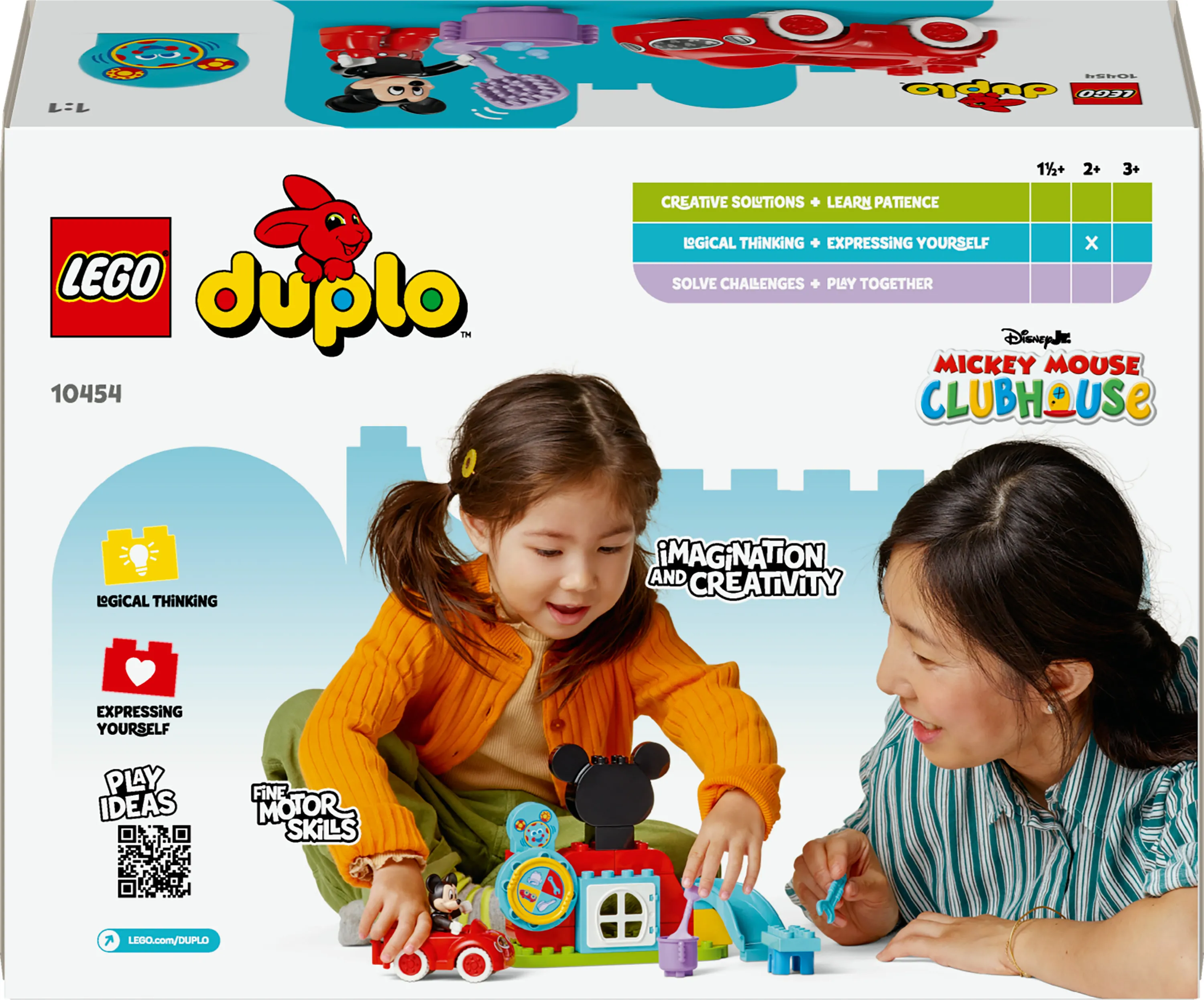 LEGO DUPLO Mikki Hiiren kerhotalo ja auto 10454
