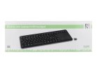 Deltaco TB-504 Mini - wireless keyboard, black