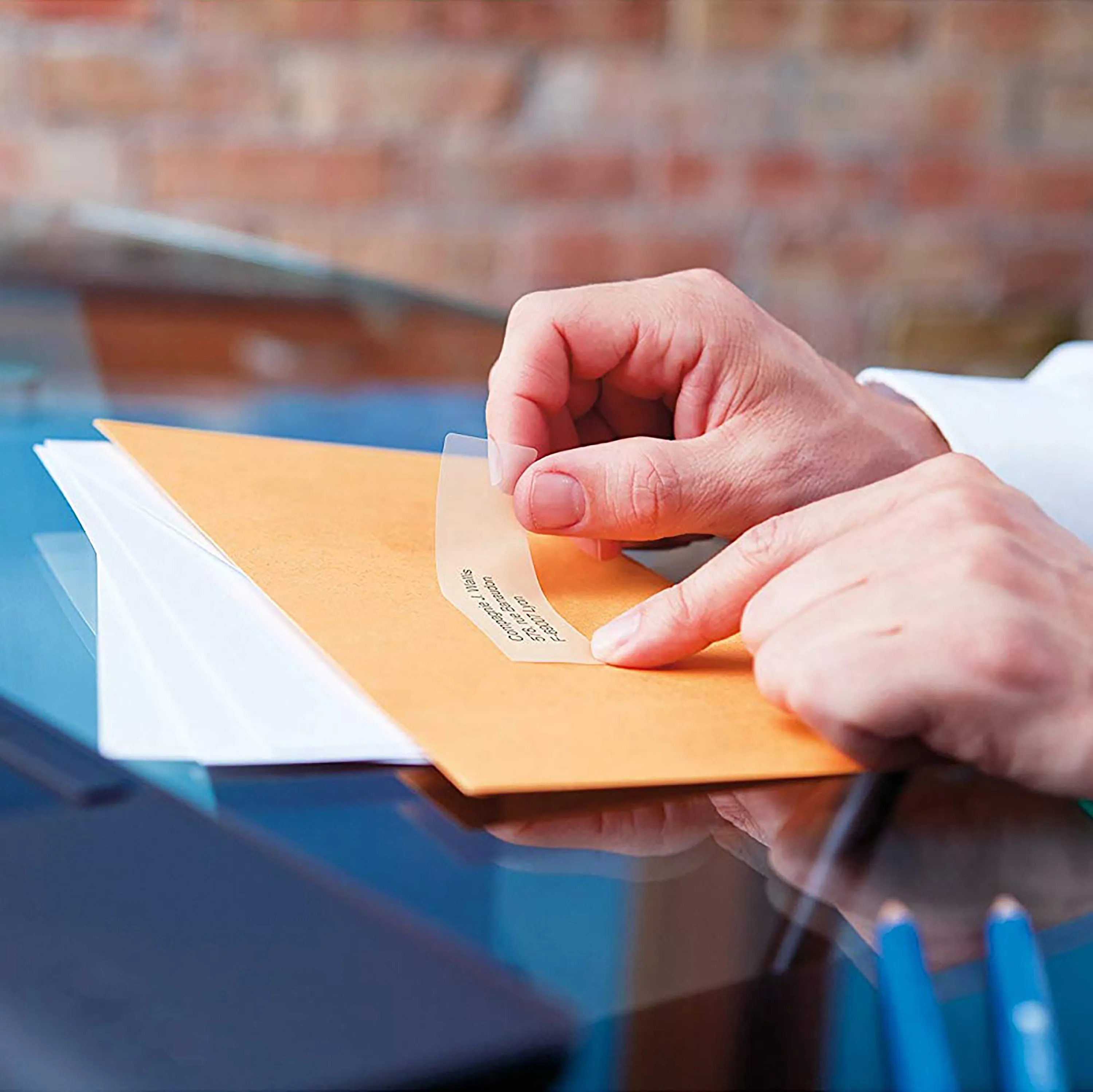 DYMO LabelWriter stora transparenta adressetiketter, 89x36mm, 260st