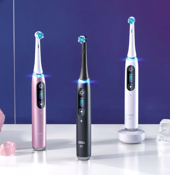 Oral-B iO Series 9S Electric Toothbrush, Rose Quartz