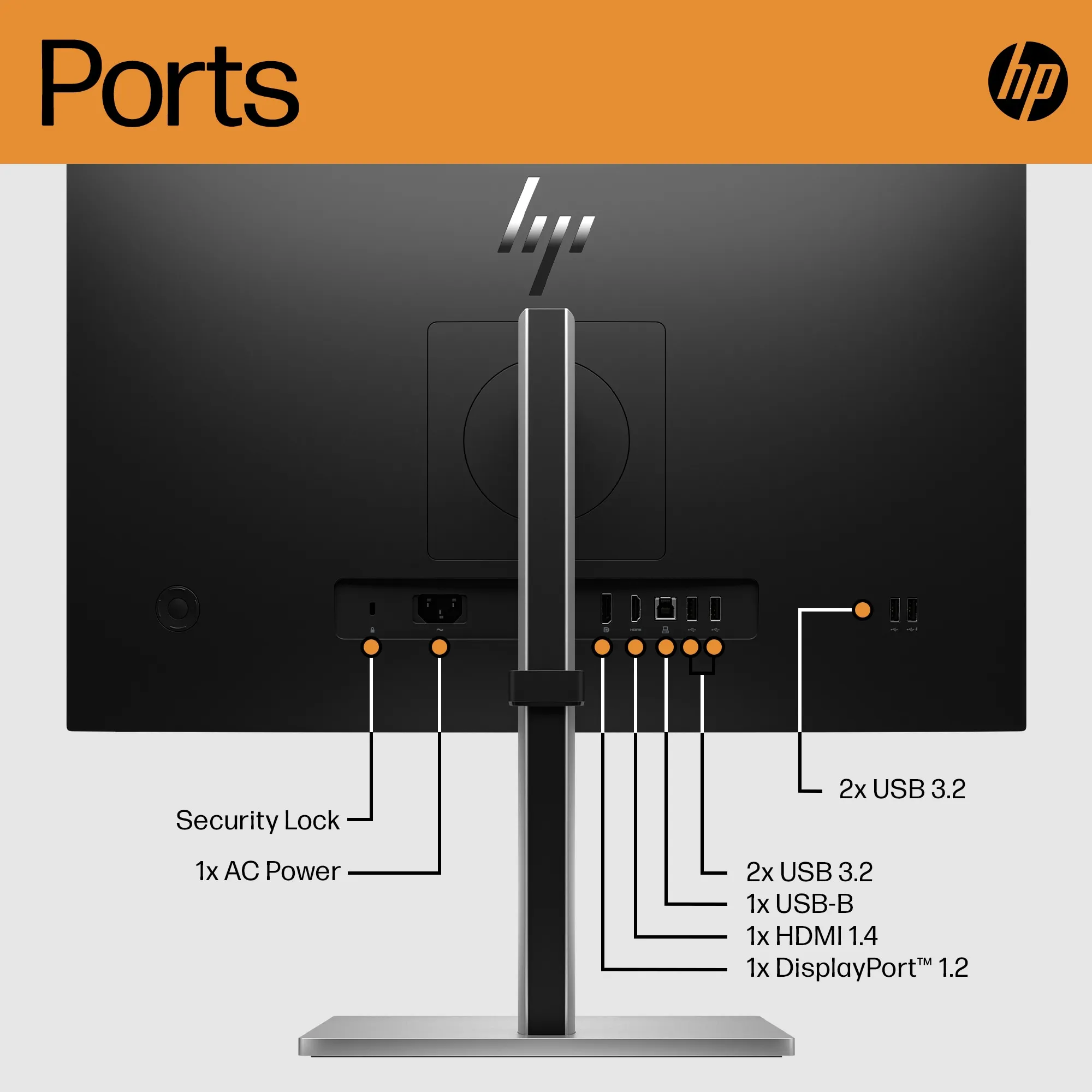HP 24&quot; E-Series E24 G5 Full HD, IPS - monitor